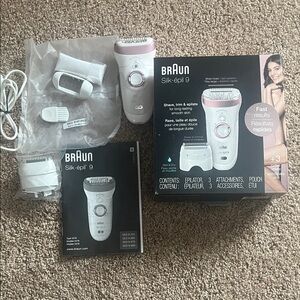 Braun Silk-épil 9 White Epilator